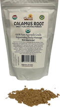 Polvo de Cálamo Aromático Orgánico – Raíz de Acorus Calamus – 227g