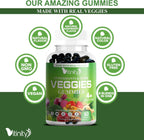 VITINITY Super Greens Multivitamin Gummies - Gominolas Multivitamínicas con 30 Superalimentos