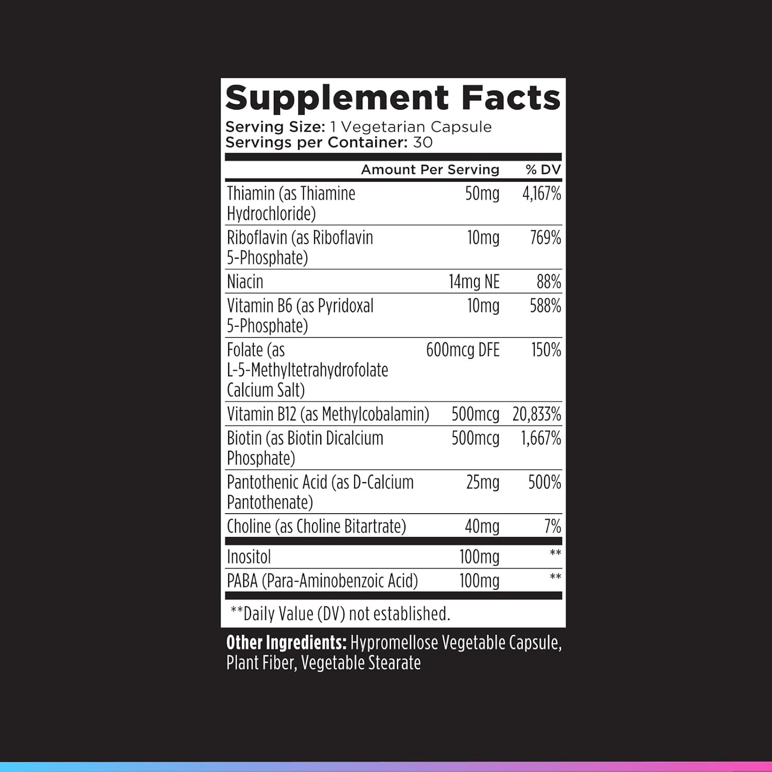 Livingood Daily Complejo B Metilado | 11 Formas Activas de Vitaminas B | Vegano y Sin Gluten | 30 Cápsulas