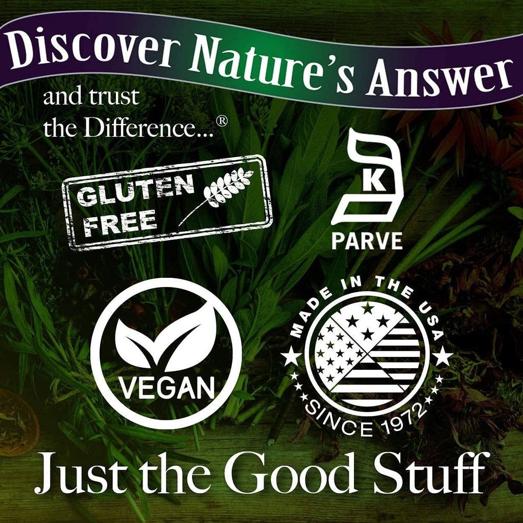 Nature's Answer Raíz de Escoba de Carnicero 1000 mg, 90 Cápsulas (Paquete de 2)