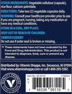 Vthrive Bioactive B-Complex - Complejo B Bioactivo con Coenzimas Activas (120 Cápsulas Vegetales)