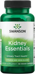 Swanson Kidney Essentials 60 Cápsulas Vegetales