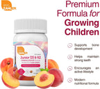 Zahler Junior D3 & K2 - 90 Comprimidos Masticables para Niños