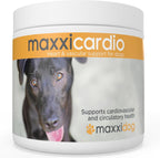 maxxicardio Heart Support para Perros Pequeños – Taurina, L-Carnitina, Espino, Ginkgo – Polvo 3.2 oz