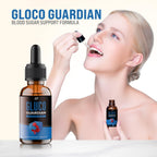 Gluco Guardian Drops - Suplemento Líquido Natural (Pack de 3 - 3 Meses de Suministro)