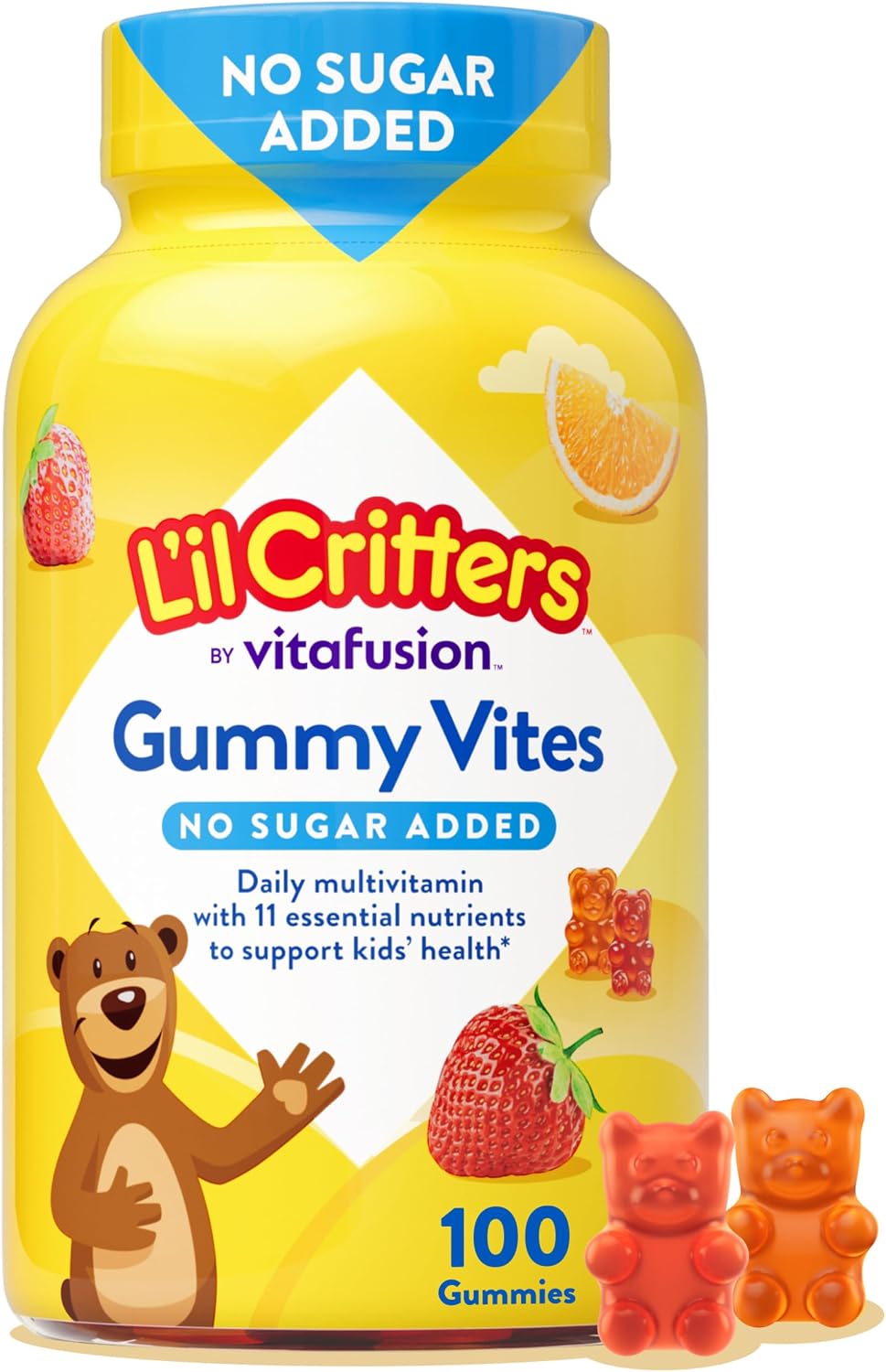 L'il Critters Multivitamínico Infantil en Gominolas - 100 Unidades