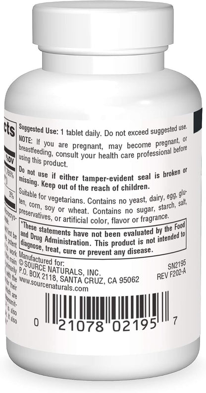 Source Naturals Coenzymated B-6 – Piridoxal Fosfato 333 mg – 30 tabletas – Image 2