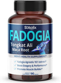 High Strength Fadogia Agrestis Cápsulas - Fórmula Concentrada con Maca Root - 90 Cápsulas