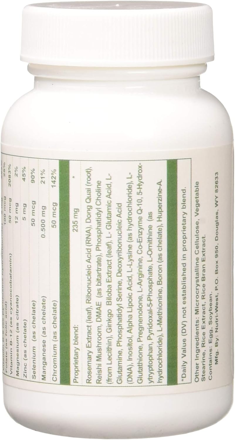 Nutri-West Total Brain, 90 Capsules