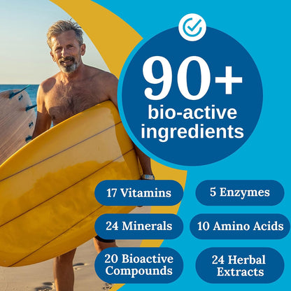 Xtendlife Total Balance Multivitamínico Premium para Hombres - 90+ Nutrientes - 30 Días – Image 3