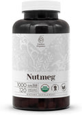 Garden Organics - Nuez Moscada Ecológica - 120 Cápsulas Vegetarianas