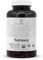 Garden Organics Nuez Moscada Orgánica 60 Cápsulas - Complemento Natural de Alta Potencia