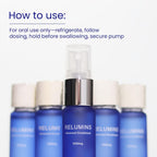 Relumins Highest Dose Sublingual Glutathione Oral Spray - Fórmula Avanzada 6000mg con Zinc (2 Botellas)