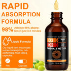 Daiasns Vitamina D3 5000 UI y K2 (MK-7) 120 mcg Gotas, 60 ml