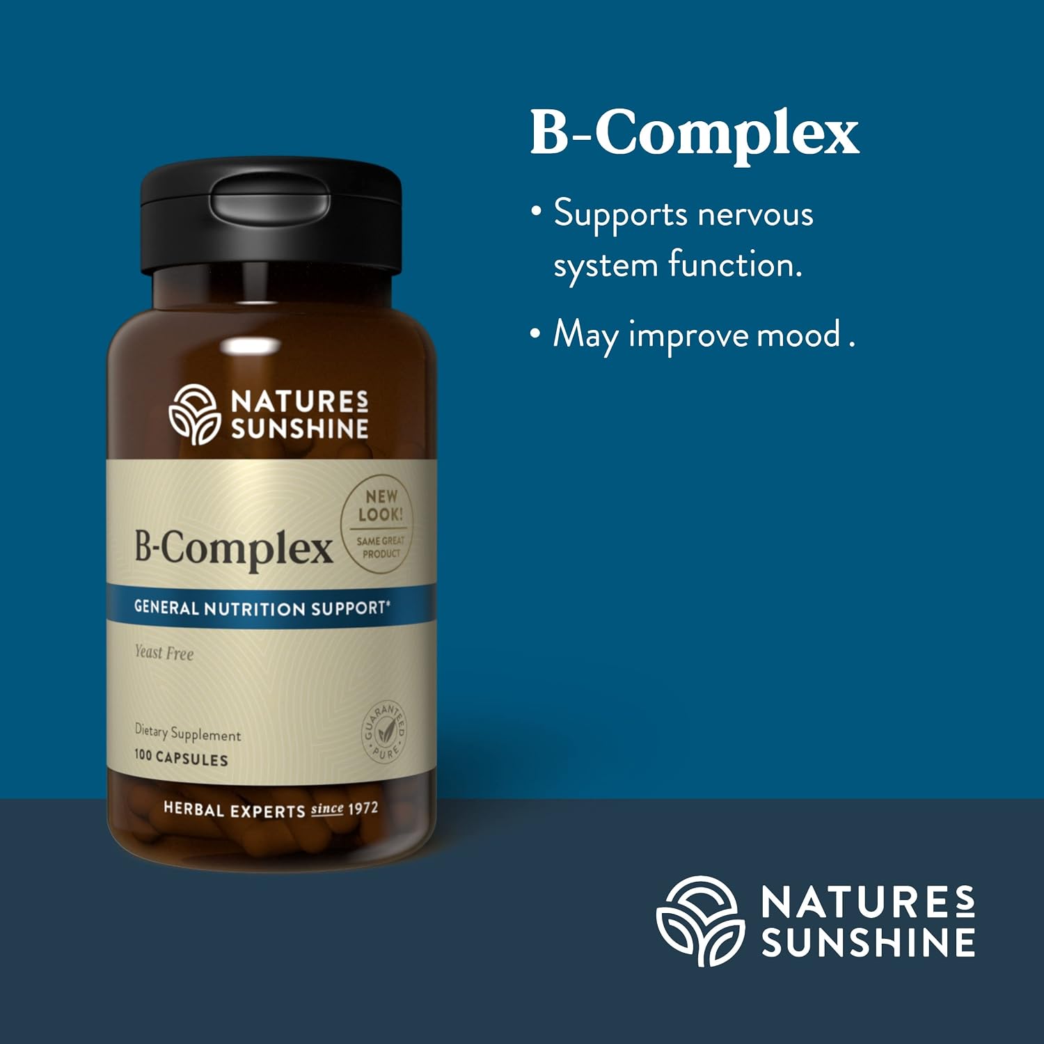Nature's Sunshine Complejo B 100 Cápsulas