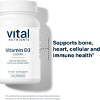 Vital Nutrients Vitamina D3 2000 UI - 90 Cápsulas Blandas