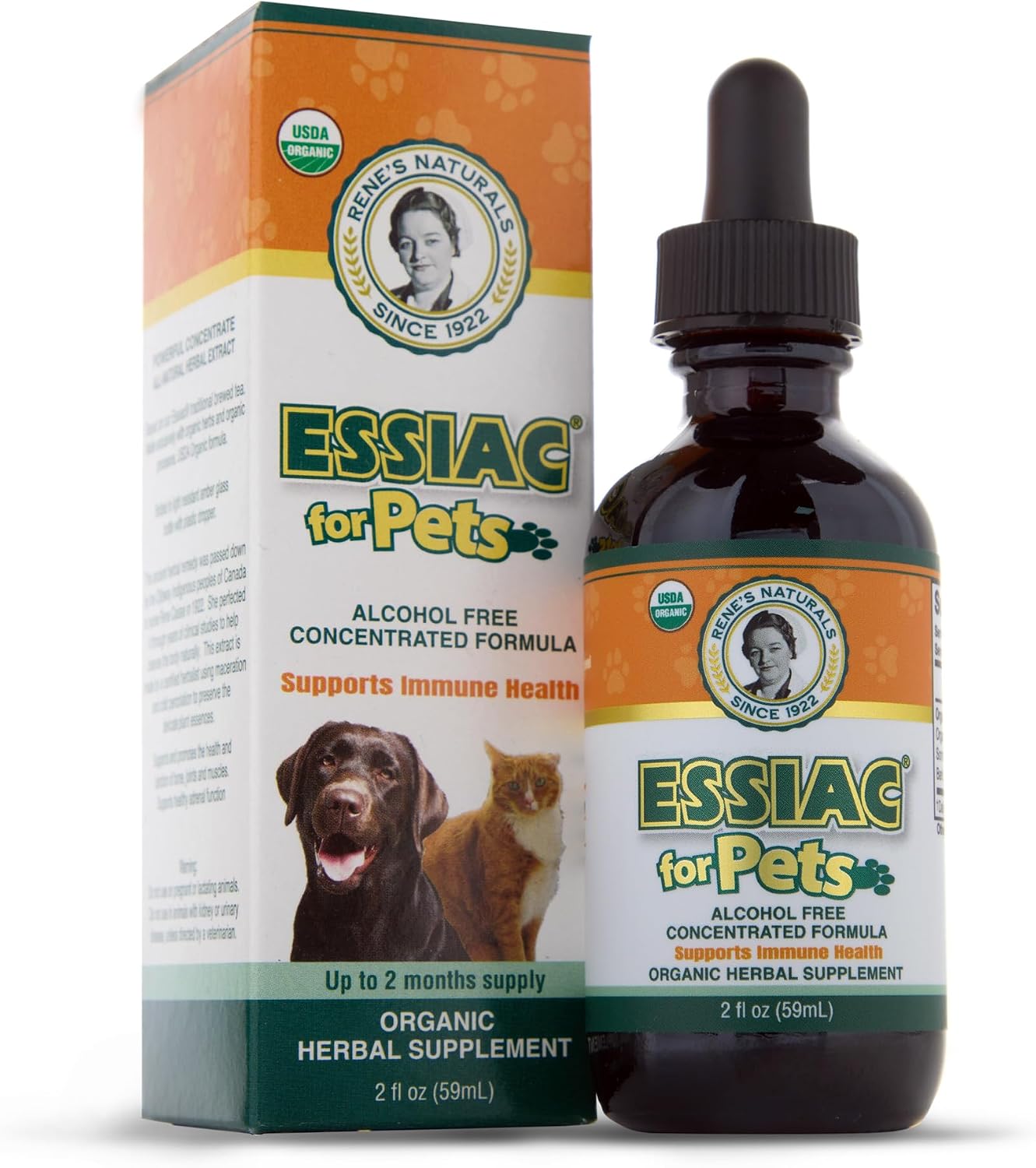 Essiac para Mascotas - Gotas Orgánicas USDA - 59ml