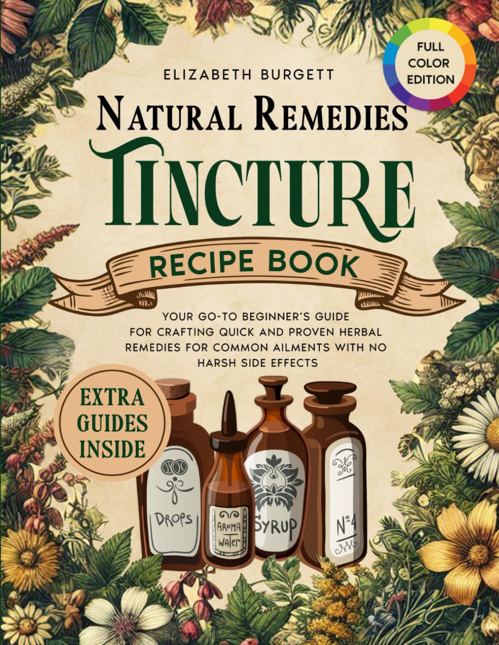 Recetas de Tinturas Naturales: Guía para Principiantes para Elaborar Remedios Herbales Rápidos y Probados para Dolencias Comunes sin Efectos Secundarios