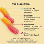 OLLY Kids Multivitamin Gummy - Gomitas multivitamínicas para niños, 70 unidades