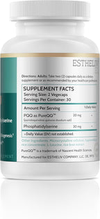 ESTHELIV® PQQ con Fosfatidilserina 60 Cápsulas Veganas