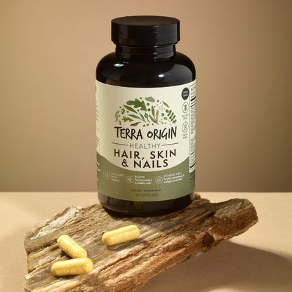 TERRA ORIGIN Suplemento para Cabello, Piel y – Colágeno hidrolizado: Proteína que forma parte de la estructura de – Image 2