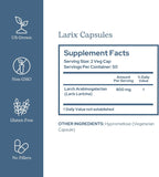 Eclectic Herb Larix Cápsulas – 100 Cápsulas de 400 mg