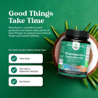 High Strength Lactoferrin & Monolaurin Supplement - 250mg Lactoferrin and 1000mg Monolaurin - 180 Cápsulas Vegetarianas