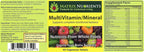 Multivitamínico y Mineral Orgánico Completo - 60 Comprimidos Veganos