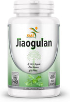 Jiaogulan 10:1 Extracto en Cápsulas - 500mg por Cápsula, 60 Cápsulas Veganas