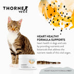 ThorneVet Heart Healthy Formula – Apoyo Cardiovascular para Perros y Gatos, 90 Soft Chews