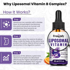 Complejo B Liposomal Líquido con Metilcobalamina y Metilfolato - 240 ml