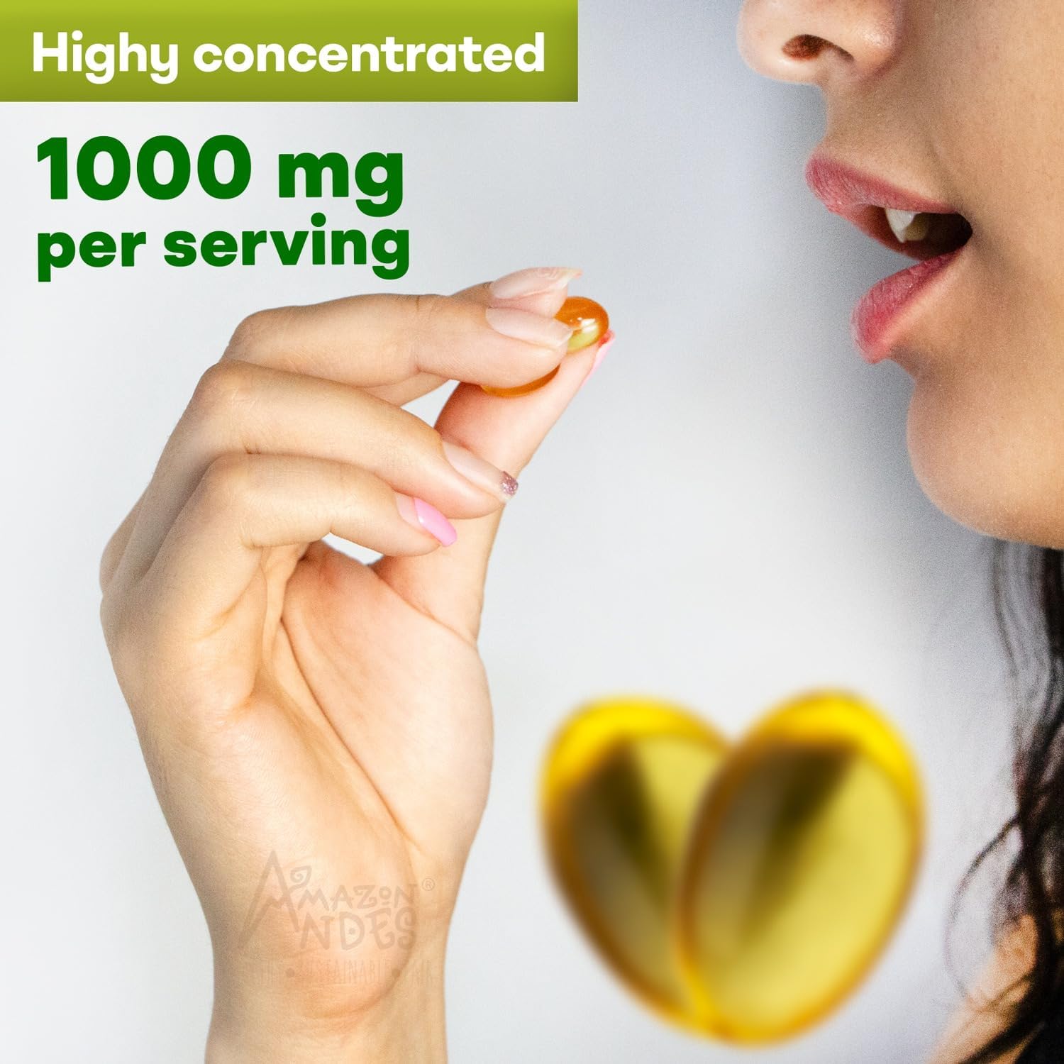 Aceite de Semillas de Moringa en Cápsulas Blandas, 100% Puro, Prensado en Frío, Vegano, No-GMO, 1000mg por Dosis – 100 Cápsulas