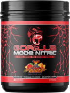 Gorilla Mode Nitric – Pre-Entreno Sin Estimulantes (784g, Tiger's Blood)