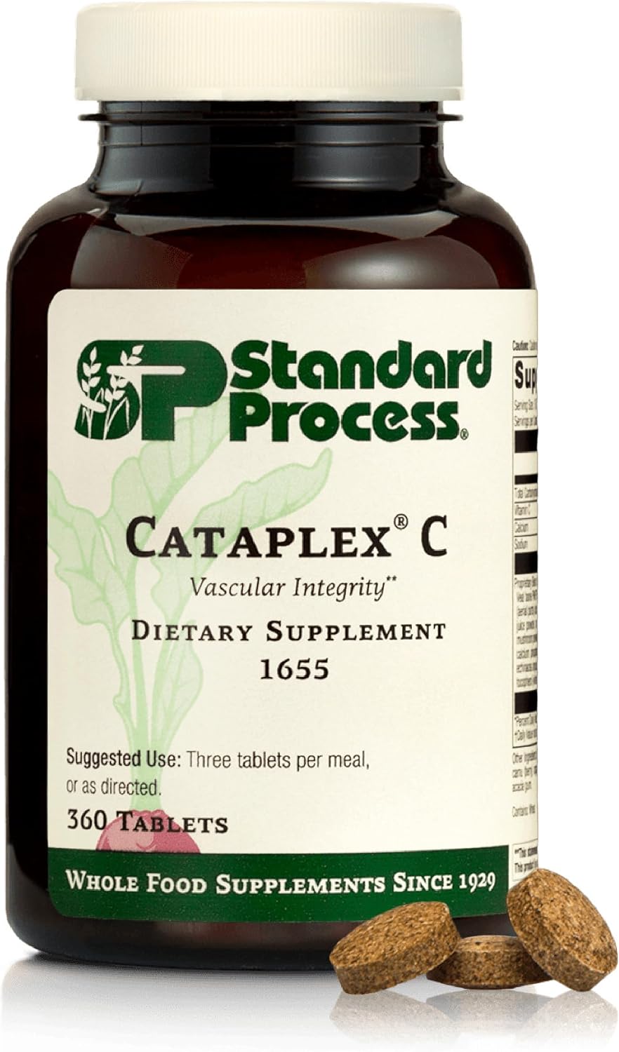 Standard Process Cataplex C - 360 Tablets - Immune and Bone Support