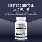Approved Science VertiSyl - Ginkgo Biloba, Jengibre, Vitamina D3, BioPerine - 60 Cápsulas
