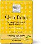 New Nordic Clear Brain Tablets, Cognitive Support and Memory, 60 Tablets