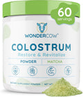 WONDERCOW Calostro en Polvo, Sabor Matcha, 140 g