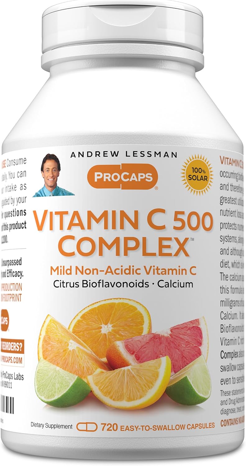 ANDREW LESSMAN Vitamina C 500 Complex - 720 Capsules
