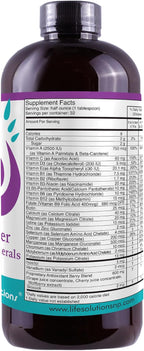 Life Solutions Multivitamínico Líquido para Niños - 473 ml