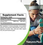 NaturesPlus Shot-O-B12 5000 mcg - 30 Comprimidos de Liberación Prolongada