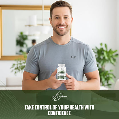 Alex Jones Ultimate Seamoss Capsules – – Certificaciones: La etiqueta indica que es vegano y no transgénico, dos – Image 7