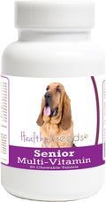 Healthy Breeds Bloodhound Multivitamínico para Perros Senior, 60 Comprimidos