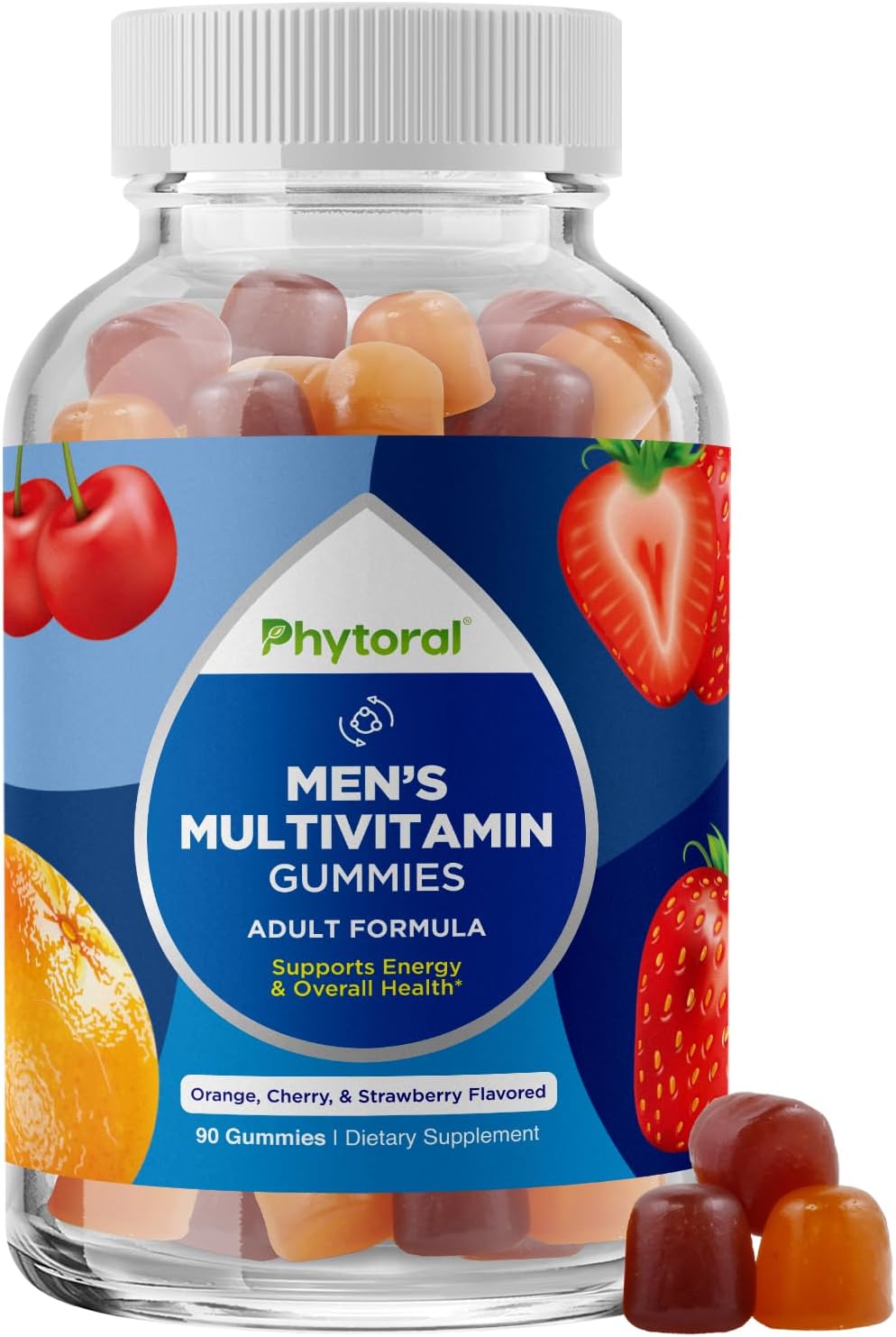 Phytoral Multivitamínico Natural para Hombres en Gomitas con Zinc - 90 Gomitas