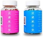 Curvy Body Bears CBB Women’s Multivitamin Gummies Top & Peach Support Combo Pack | 120 Gominolas (2 Frascos)
