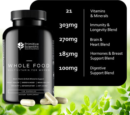 Multivitamínico y Mineral Whole Food Natural – Piel y cabello saludables: La biotina y las vitaminas A y C – Image 3