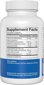 Bonexcin Advanced Bone Support Formula – Calcio, Magnesio, Vitamina D3 y K2 – 90 Cápsulas