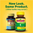 Nature Made Vitamin E 400 IU (267 mg) Softgels, 100 Count (Pack of 2)