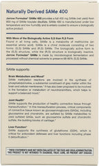 Jarrow Formulas SAM-e 400 mg, 30 Tabletas