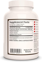Cyst Be Gone | 1000 mg, 60 Cápsulas Veganas - Suplemento Herbal