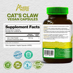 Cat's Claw (Uña de Gato) Cápsulas de 1000mg - Complemento Alimenticio Vegano